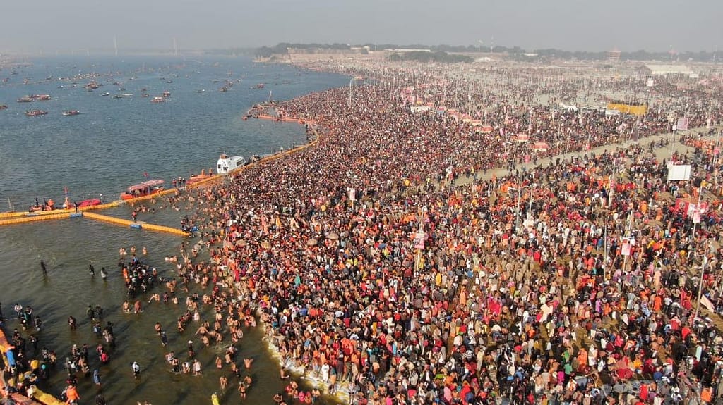 Shahi snan in prayagraj kumbh